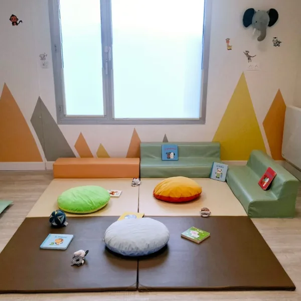 L'espace calme de la crèche